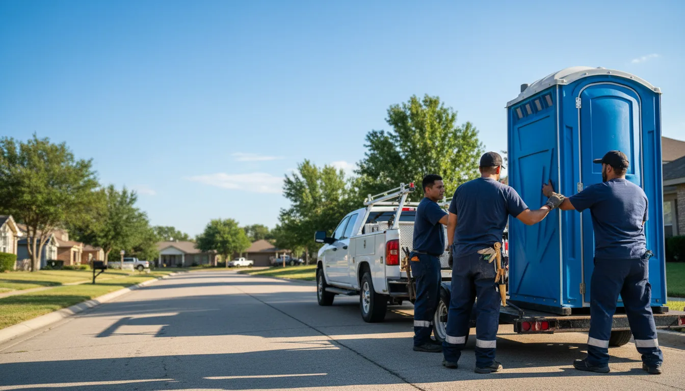 Portable Toilet Rental in Dora, MO near me